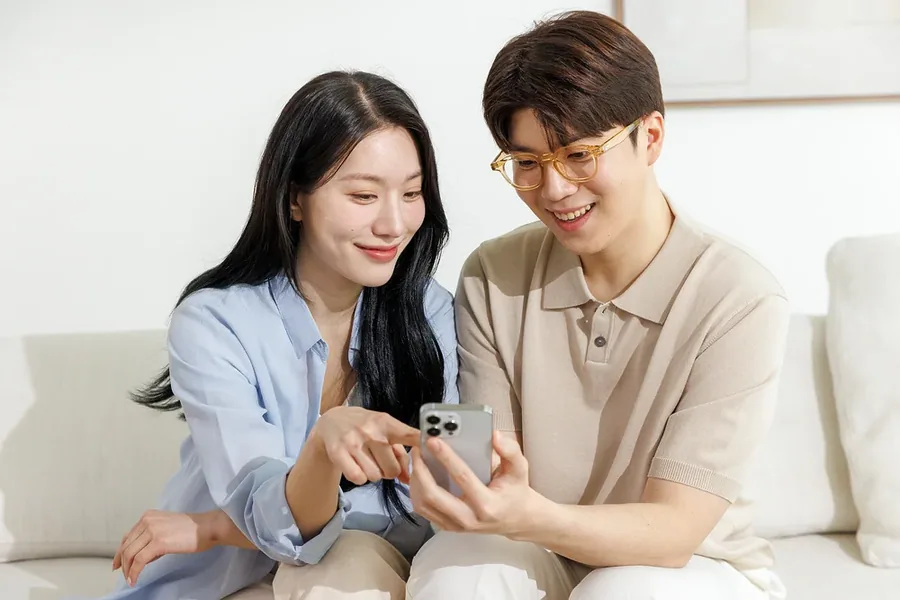 문서의 문장을 실제 화면 모습으로 옮겨 보는 단계 이미지